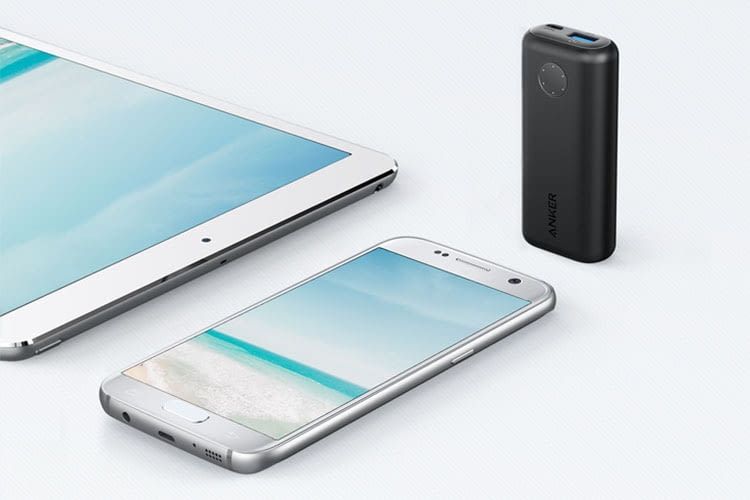 Anker PowerCore II 6700 mAh Powerbank ist eine kompakte Basis-Powerbank zum Laden von Handys Anker PowerCore II 6700 mAh Powerbank ist eine kompakte Basis-Powerbank zum Laden von Handys