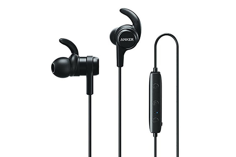Die Ohrhaken des Anker SoundBuds Flow sorgen für guten Halt Die Ohrhaken des Anker SoundBuds Flow sorgen für guten Halt