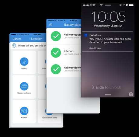 Roost Smart Water and Freeze Detector Roost Smart Water and Freeze Detector