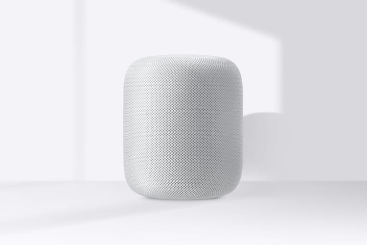 Apple’s HomePod ist wie üblich in Weiß und Space Grey erhältlich Apple’s HomePod ist wie üblich in Weiß und Space Grey erhältlich