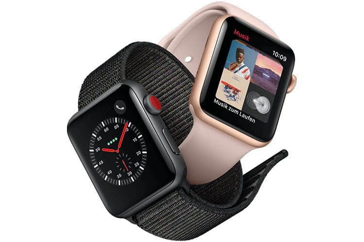 Die Apple Serie 3 mit eSIM kann bei der Telekom gekauft und mit einem MultiSIM-Tarif verwendet werden Die Apple Serie 3 mit eSIM kann bei der Telekom gekauft und mit einem MultiSIM-Tarif verwendet werden