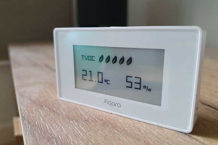 Ob die Luftqualität in Ordnung ist, zeigt ein Blick auf das Display Ob die Luftqualität in Ordnung ist, zeigt ein Blick auf das Display