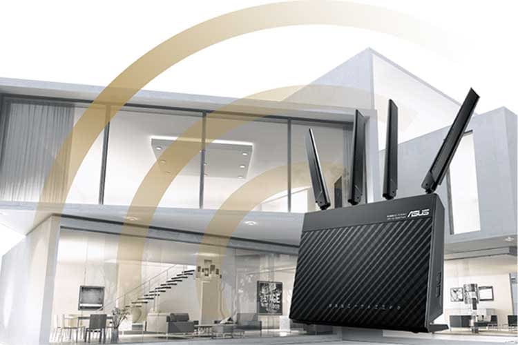 Der stationäre LTE Router Asus 4G-AC68U bietet Dualband WLAN und ist Mesh-fähig Der stationäre LTE Router Asus 4G-AC68U bietet Dualband WLAN und ist Mesh-fähig