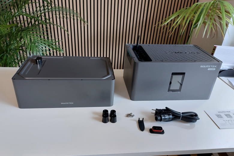 Marstek verzichtet bei diesem Modell auf umfangreiches Zubehör Marstek verzichtet bei diesem Modell auf umfangreiches Zubehör