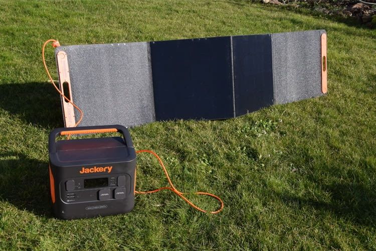 Mobile Produkte wie dieses Jackery Modell sind besonders flexibel Mobile Produkte wie dieses Jackery Modell sind besonders flexibel