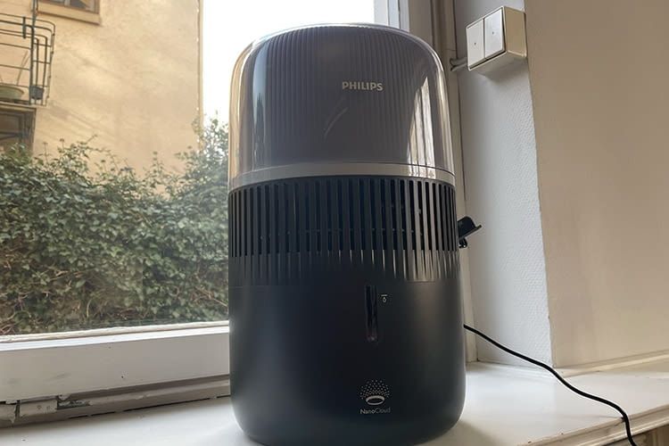 Der Philips Luftbefeuchter hat einen großzügigen Tank Der Philips Luftbefeuchter hat einen großzügigen Tank
