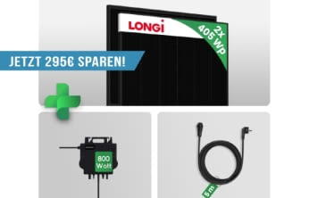 AC TEC 800 Watt Balkonkraftwerk Set