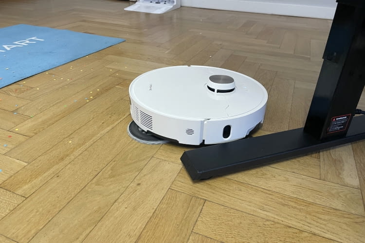 Der Dreame erkannte Hindernisse zuverlässig wie kaum ein anderer Saugroboter Der Dreame erkannte Hindernisse zuverlässig wie kaum ein anderer Saugroboter