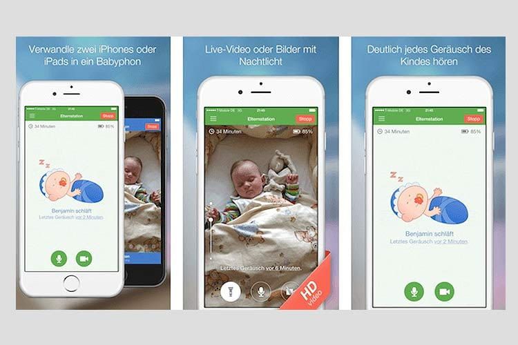 Die Babyphone 3G App macht aus dem Smartphone ein Babyphone Die Babyphone 3G App macht aus dem Smartphone ein Babyphone