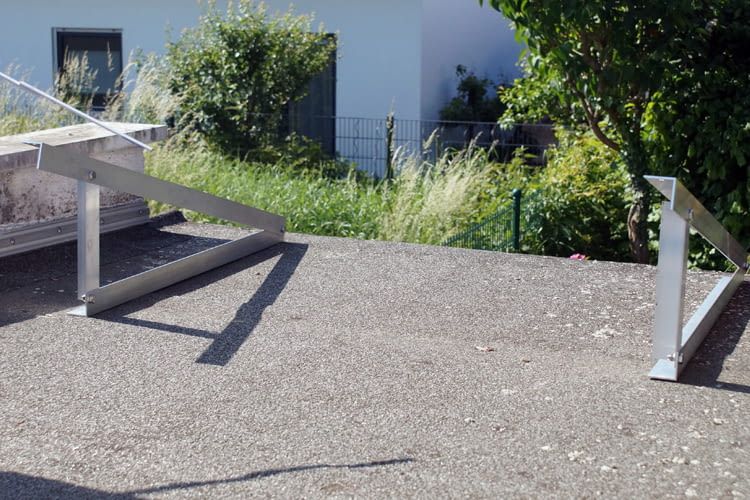 Die beiden Außenprofile dieser Aufständerung sind wirklich sehr robust gebaut Die beiden Außenprofile dieser Aufständerung sind wirklich sehr robust gebaut