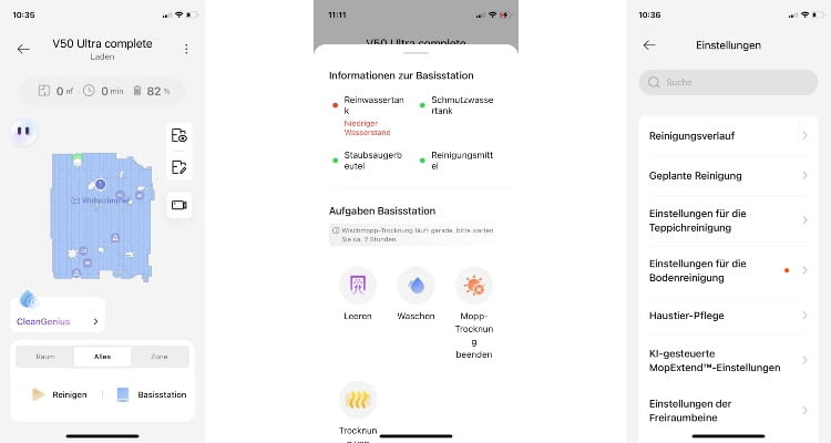 Die MOVAhome App ist übersichtlich und vielfältig Die MOVAhome App ist übersichtlich und vielfältig