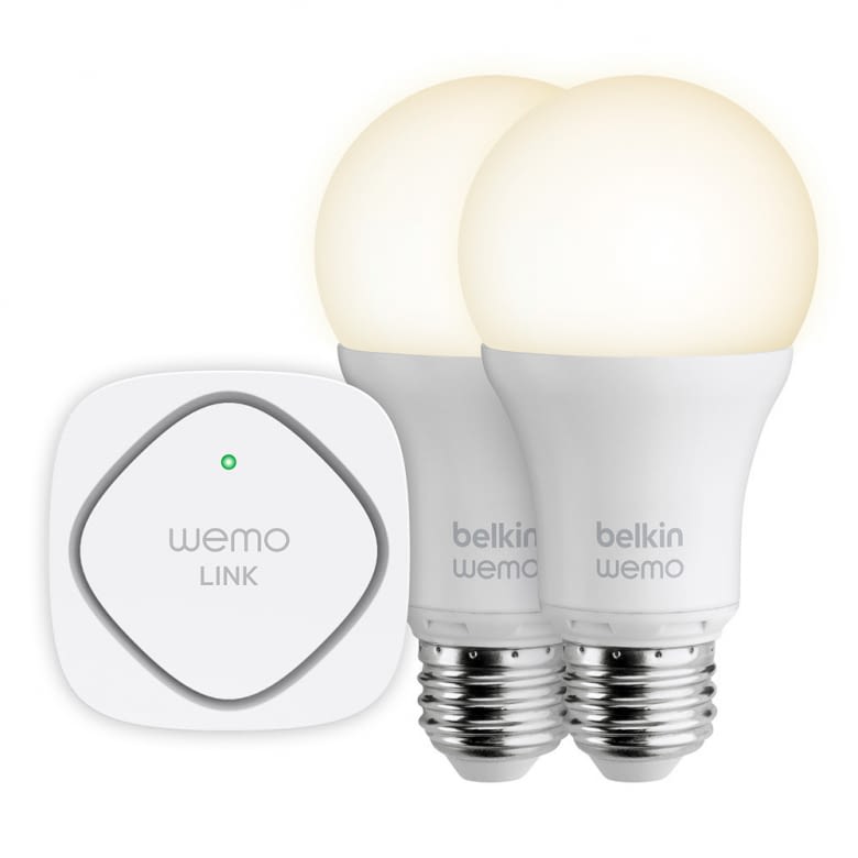 WeMo® LED Lighting Starter Set mit zwei Birnen WeMo® LED Lighting Starter Set mit zwei Birnen