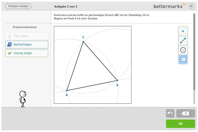 Mit anschaulichen Beispielen bringt bettermarks Schülern mathematische Grundsätze näher Mit anschaulichen Beispielen bringt bettermarks Schülern mathematische Grundsätze näher