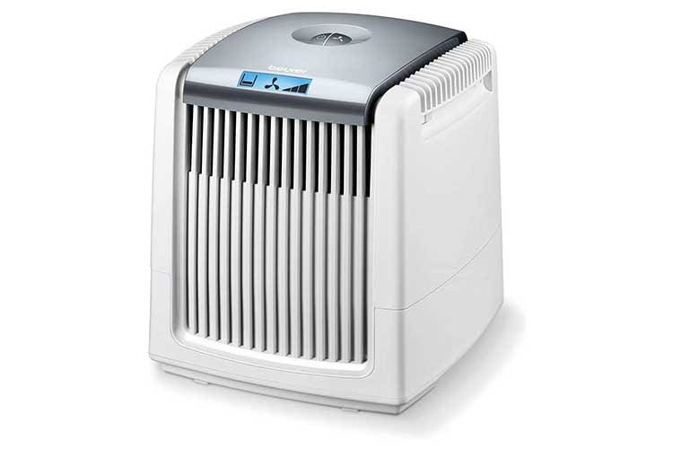 Der beurer LW 230 Luftwäscher hat eine übersichtliche LCD-Anzeige und sieht gut aus Der beurer LW 230 Luftwäscher hat eine übersichtliche LCD-Anzeige und sieht gut aus