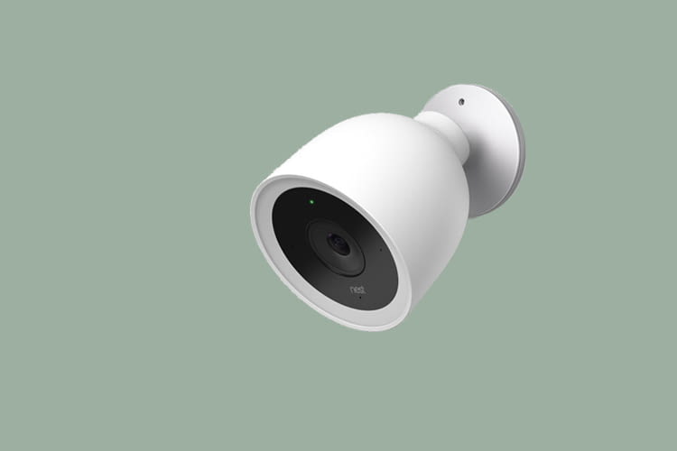 Nest Cam IQ ist eine noch umfassendere Variante der Nest Cam Outdoor Nest Cam IQ ist eine noch umfassendere Variante der Nest Cam Outdoor
