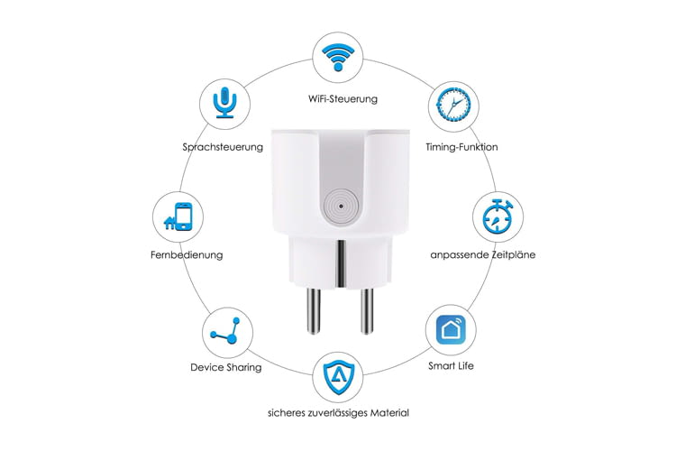 Die AISIRER WLAN-Steckdose bietet Smart Home Fans ein breites Funktionsspektrum Die AISIRER WLAN-Steckdose bietet Smart Home Fans ein breites Funktionsspektrum