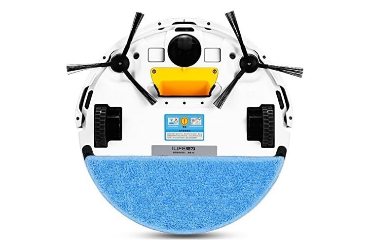 ILIFE V5s Pro gehört zu den wenigen Saugrobotern mit zwei Seitenbürsten ILIFE V5s Pro gehört zu den wenigen Saugrobotern mit zwei Seitenbürsten