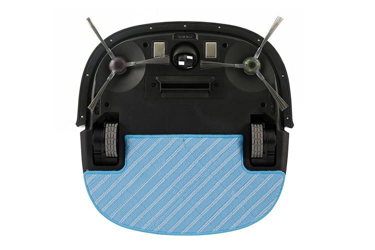 Die Wischtücher des ECOVACS DEEBOT Slim 2 lassen sich einfach wechseln Die Wischtücher des ECOVACS DEEBOT Slim 2 lassen sich einfach wechseln