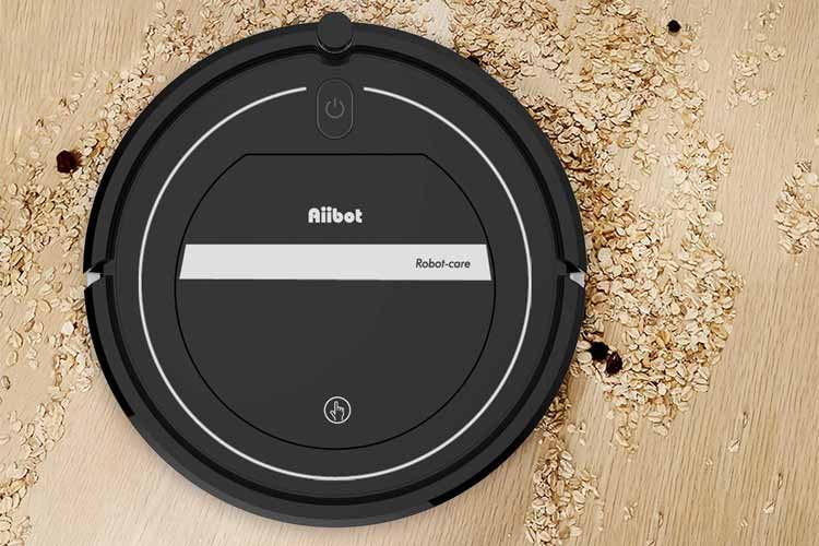 Der Saugroboter erkennt Treppen automatisch und meidet sie Der Saugroboter erkennt Treppen automatisch und meidet sie