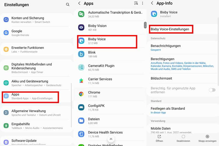 Bixby können Nutzer ganz einfach in den Einstellungen deaktivieren Bixby können Nutzer ganz einfach in den Einstellungen deaktivieren