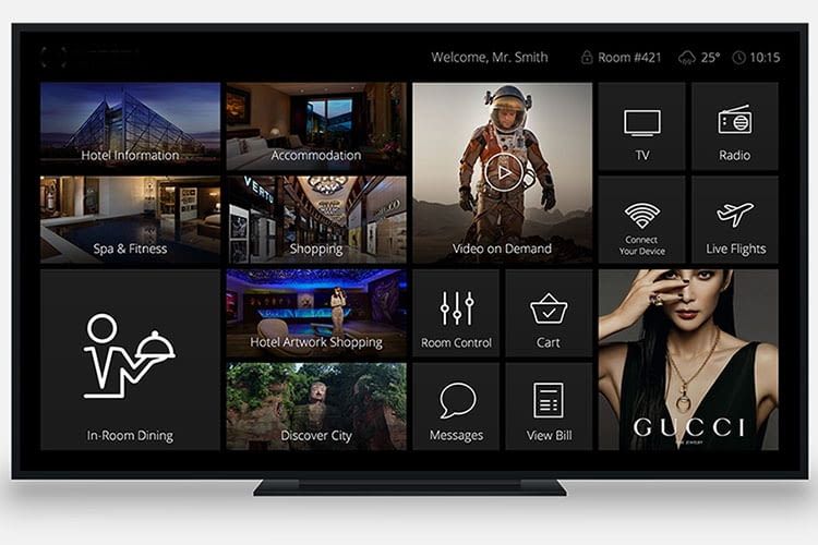Auch für Smart TVs steht eine BLACK NOVA App bereit, über die sich das Smart Home steuern lässt Auch für Smart TVs steht eine BLACK NOVA App bereit, über die sich das Smart Home steuern lässt