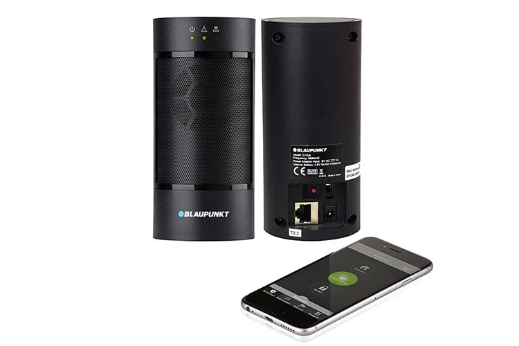 Blaupunkt Alarmanlage Q3200 im Lautsprecher-Design Blaupunkt Alarmanlage Q3200 im Lautsprecher-Design