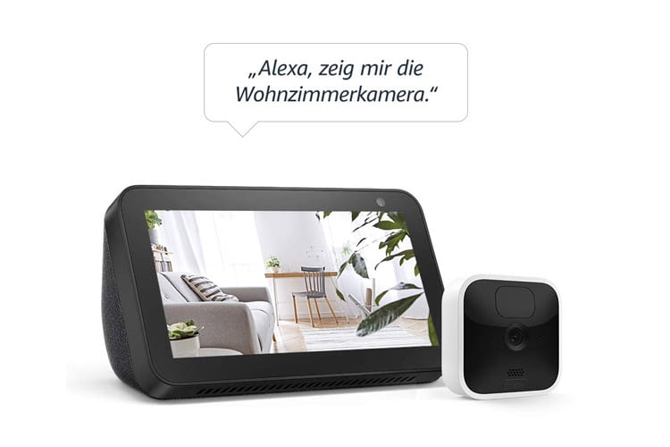 Besitzer von Alexa Geräten mit Display profitieren besonders von Blink Indoor Besitzer von Alexa Geräten mit Display profitieren besonders von Blink Indoor