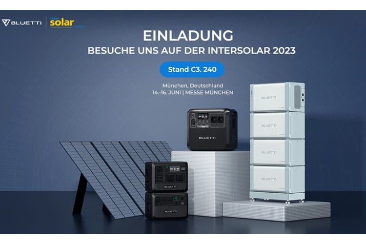 BLUETTI stellt auf der diesjährigen EES 2023 neue Produkte vor BLUETTI stellt auf der diesjährigen EES 2023 neue Produkte vor