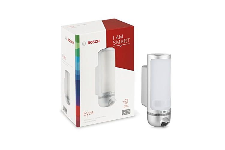 Die Bosch Smart Home Außenkamera Eyes kann durch passende Innenkameras ergänz werden Die Bosch Smart Home Außenkamera Eyes kann durch passende Innenkameras ergänz werden