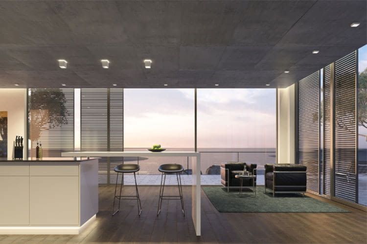 eNet SMART HOME legt Wert auf Design, z. B. mit der prämierten Einbauleuchte QUBIC von Brumberg eNet SMART HOME legt Wert auf Design, z. B. mit der prämierten Einbauleuchte QUBIC von Brumberg