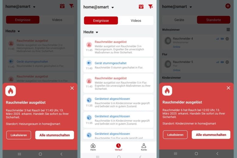 Im Alarmfall erhalten X-Sense Kunden genaue Infos zu Standort und Uhrzeit Im Alarmfall erhalten X-Sense Kunden genaue Infos zu Standort und Uhrzeit