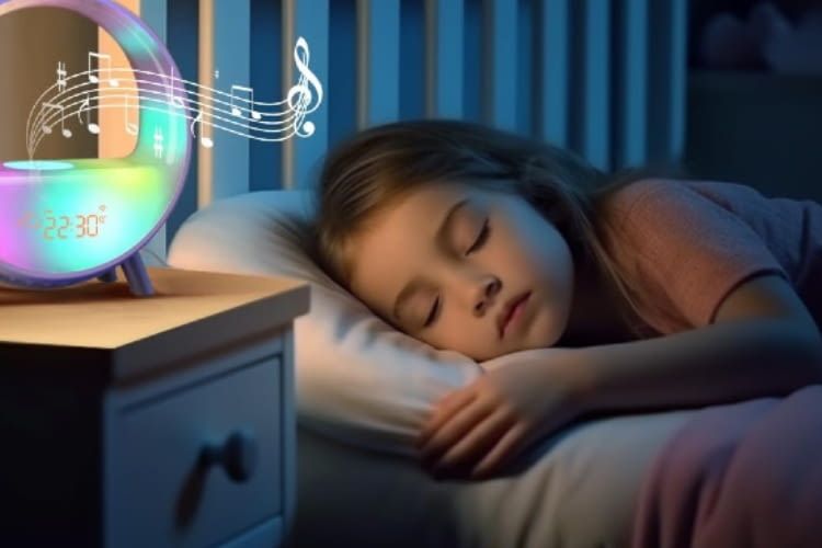 Der Tageslichtwecker von Dekala kann auch beim Einschlafen helfen oder als Dekoration dienen Der Tageslichtwecker von Dekala kann auch beim Einschlafen helfen oder als Dekoration dienen