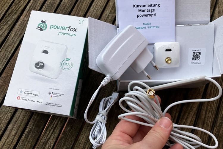 Der powerfox poweropti ließ sich in unserem Test sehr einfach installieren Der powerfox poweropti ließ sich in unserem Test sehr einfach installieren
