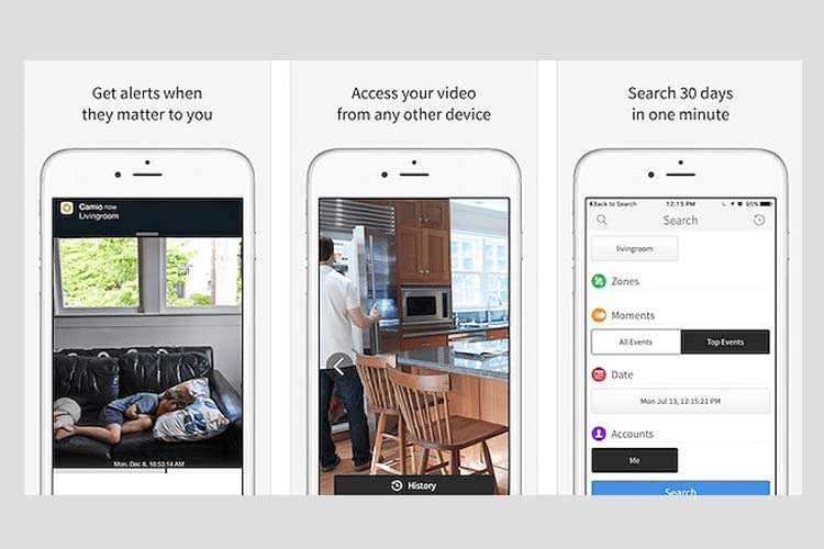 Die Überwachungskamera App Camino sorgt für ein sicheres Gefühl Die Überwachungskamera App Camino sorgt für ein sicheres Gefühl