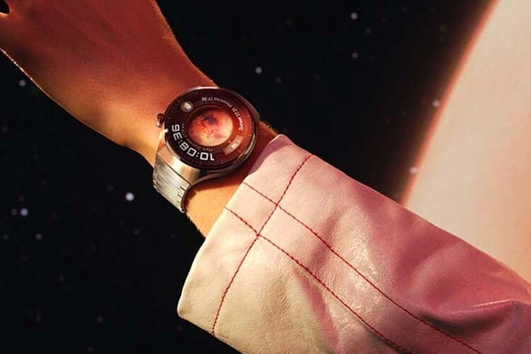 Für diese Uhr wurde Luft- und Raumfahrt-klassifiziertes Titanium verwendet Für diese Uhr wurde Luft- und Raumfahrt-klassifiziertes Titanium verwendet