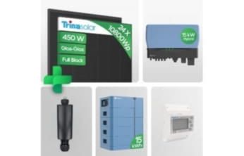 AC-TEC 10kwp Solaranlage + 15kWh Solplanet Speicher
