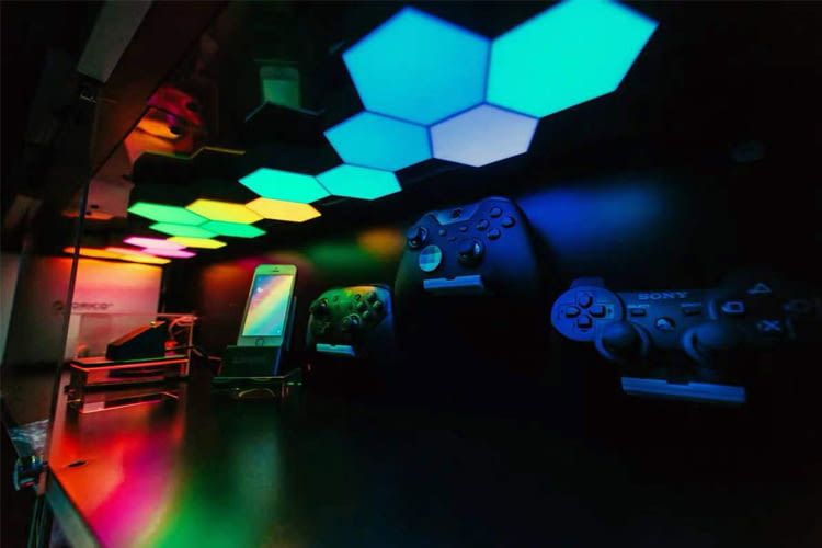 Auch für den Gaming-Bereich sind smarte Lichtmodule gut geeignet Auch für den Gaming-Bereich sind smarte Lichtmodule gut geeignet