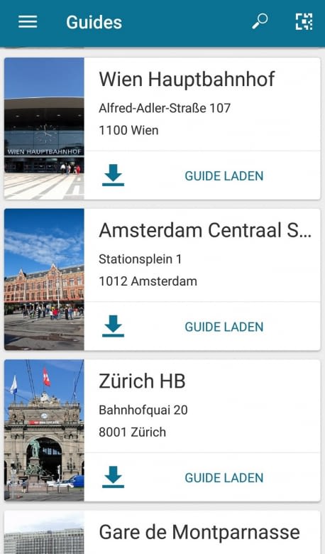 Die Anwendung wird ständig weiterentwickelt, auch Locations kommen immer neue hinzu Die Anwendung wird ständig weiterentwickelt, auch Locations kommen immer neue hinzu