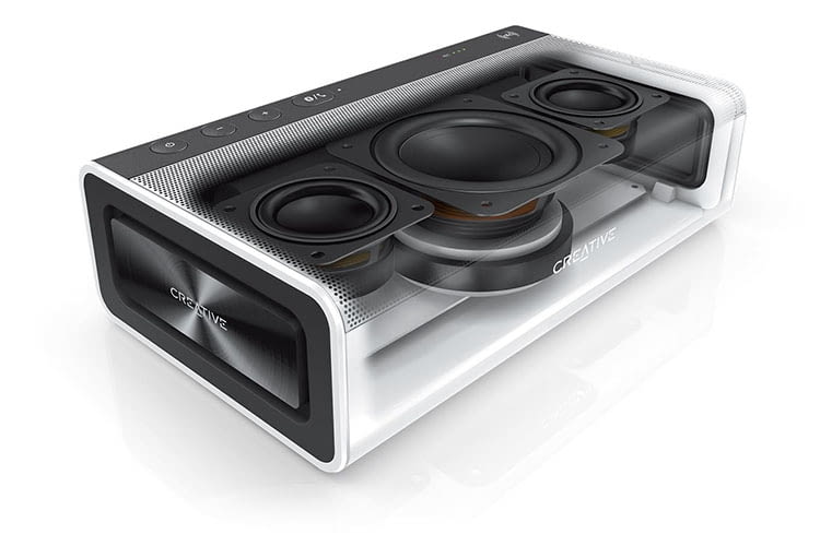 Creative Sound Blaster Roar 2 verfügt über fünf Lautsprecher Creative Sound Blaster Roar 2 verfügt über fünf Lautsprecher