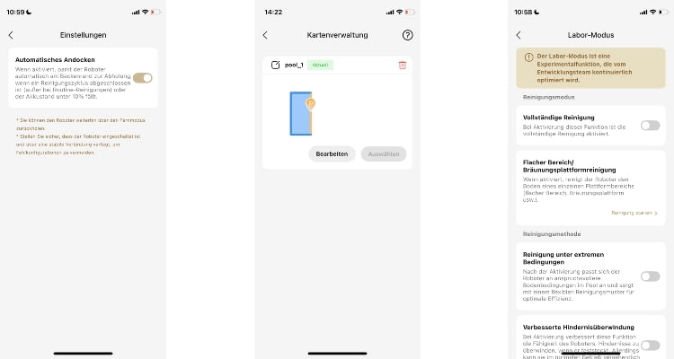 Weitere individuelle Einstellungen wie beispielsweise die Kartierung oder Parkeinstellungen sind ebenfalls möglich Weitere individuelle Einstellungen wie beispielsweise die Kartierung oder Parkeinstellungen sind ebenfalls möglich