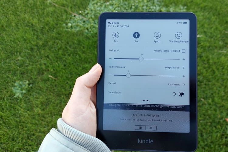 Je nach Nutzungsort kann die Helligkeit ganz einfach variiert werden Je nach Nutzungsort kann die Helligkeit ganz einfach variiert werden