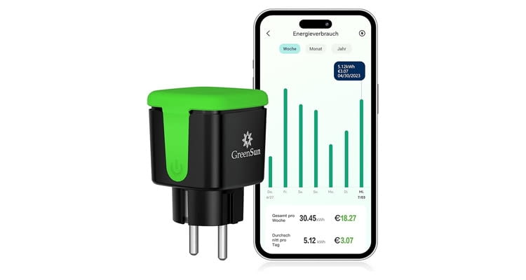 Dieser Smart Plug ist auch für den Einsatz im Freien geeignet Dieser Smart Plug ist auch für den Einsatz im Freien geeignet