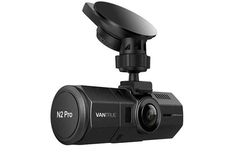 Die VANTRUE N2 Pro Dashcam besitzt eine Rück- und Vorderkamera Die VANTRUE N2 Pro Dashcam besitzt eine Rück- und Vorderkamera