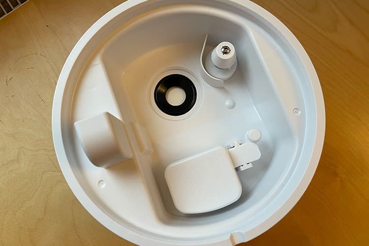 Beim Test beträufelten wir die Wanne mit 10-15 Tropfen Lavendel Öl Beim Test beträufelten wir die Wanne mit 10-15 Tropfen Lavendel Öl
