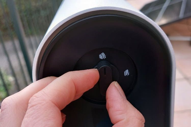 Diese Schaltereinstellung startet den Netzbetrieb Diese Schaltereinstellung startet den Netzbetrieb