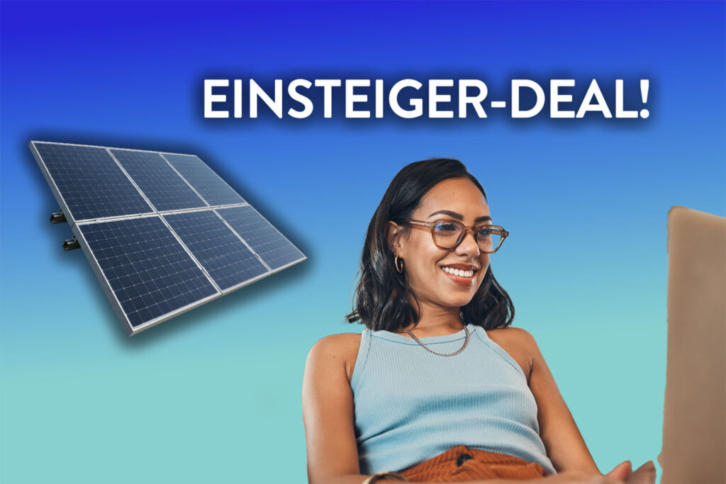 TopDeal für Solareinsteiger! 900 Watt Balkonkraftwerk für unter 400€