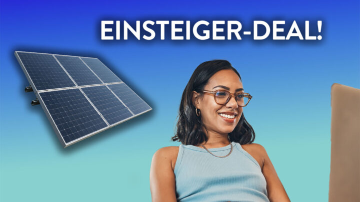 TopDeal für Solareinsteiger! 900 Watt Balkonkraftwerk für unter 400€