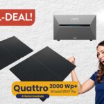 Bei Kleines Kraftwerk wartet ein starker Deal für ein 2.000 Watt Balkonkraftwerk