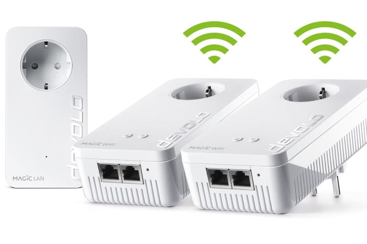 Im Set sind zwei Magic-Wifi-Adapter enthalten Im Set sind zwei Magic-Wifi-Adapter enthalten