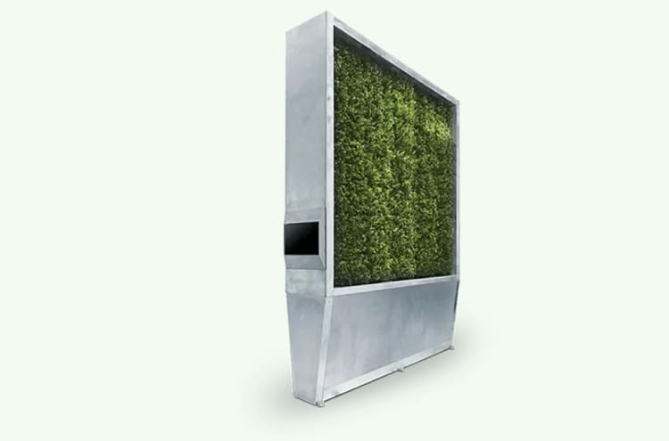 Die Slimline-Variante der CityTrees braucht nur einen Quadratmeter Stellfläche Die Slimline-Variante der CityTrees braucht nur einen Quadratmeter Stellfläche